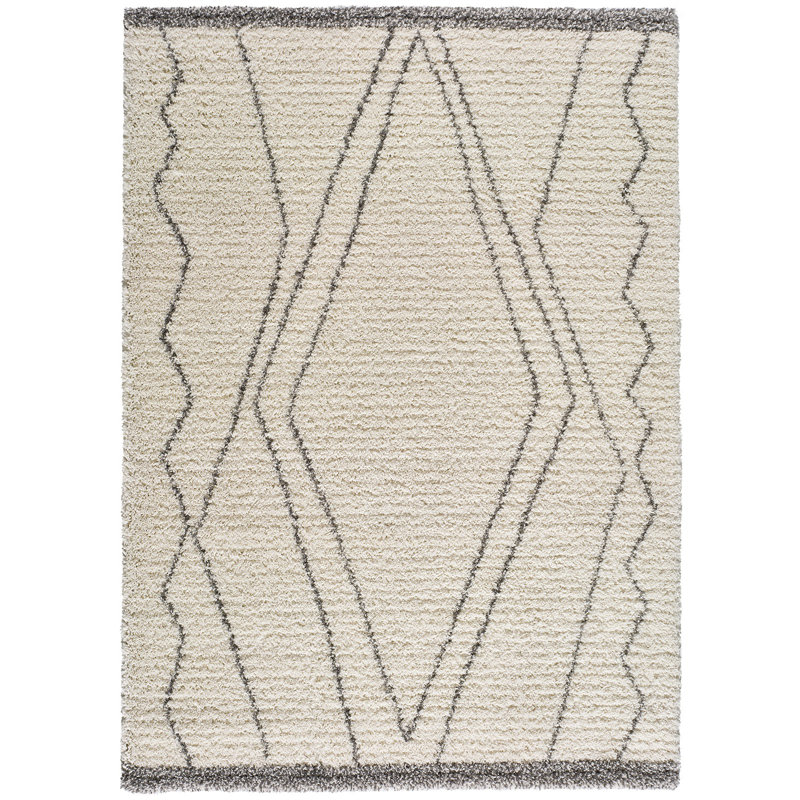 Booher Geometric Area Rug, Rectangle 133 x 190cm
