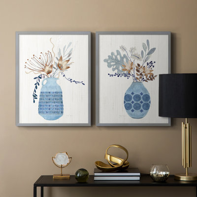 Boho Arrangement I-Premium Framed Print -Ready to Hang - No Nails Required - No Nails Required