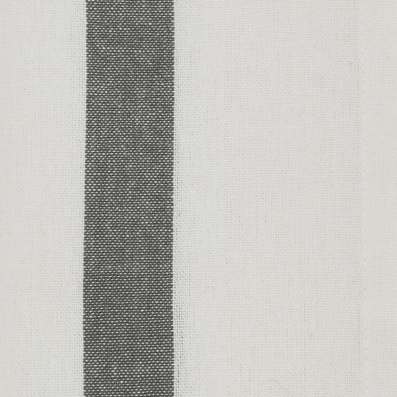 Poyen Cotton Striped Rectangle Napkin, White