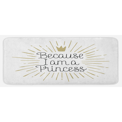 Tapis de cuisine I Am a Princess