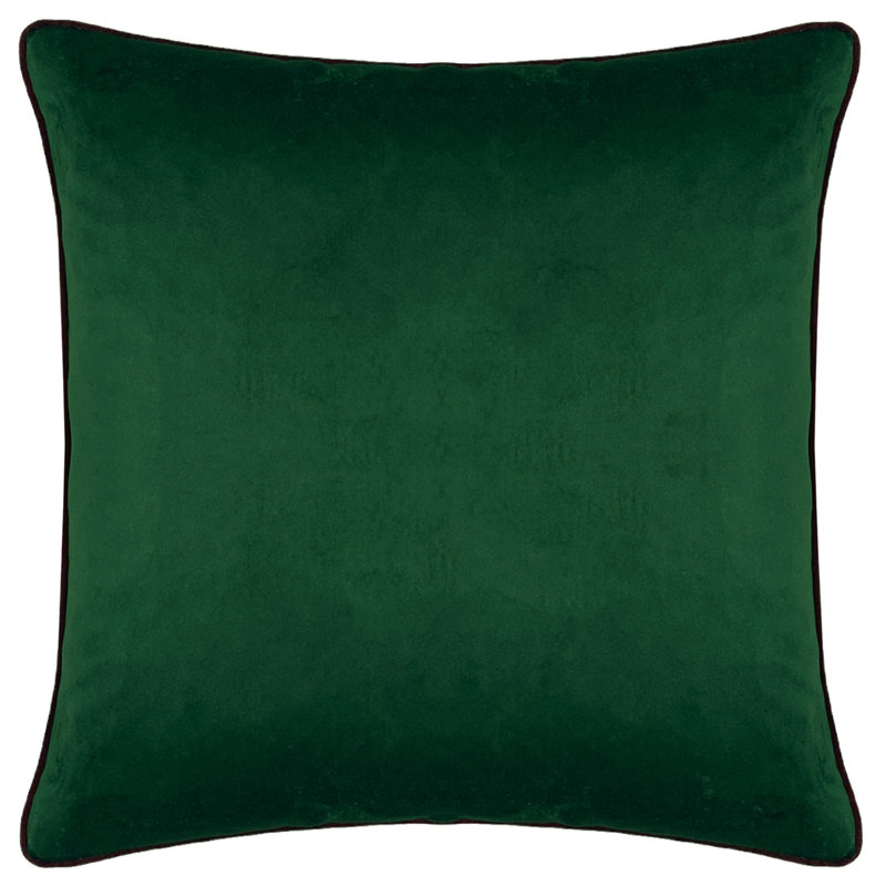 Floral Green Square Cushion