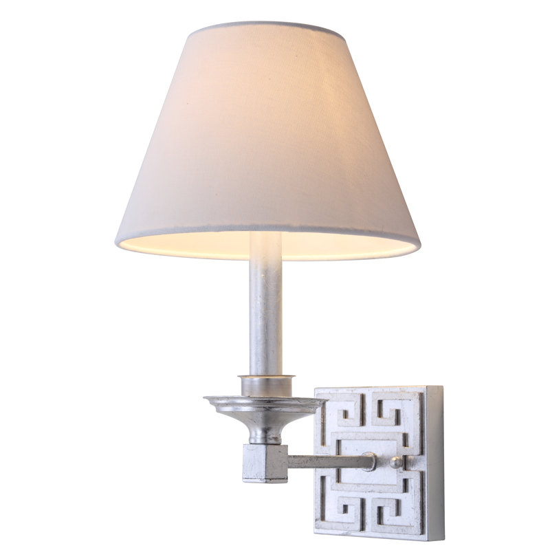 Yeoman Candle Wall Light, Silver