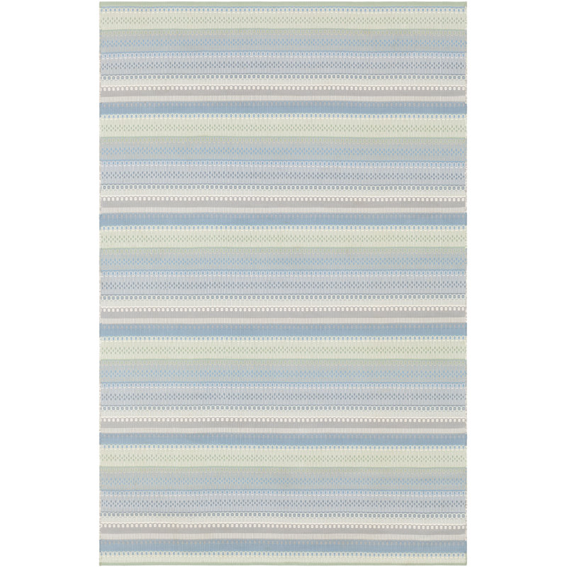 Dendron Striped Indoor / Outdoor Rug, Rectangle 2' x 3'