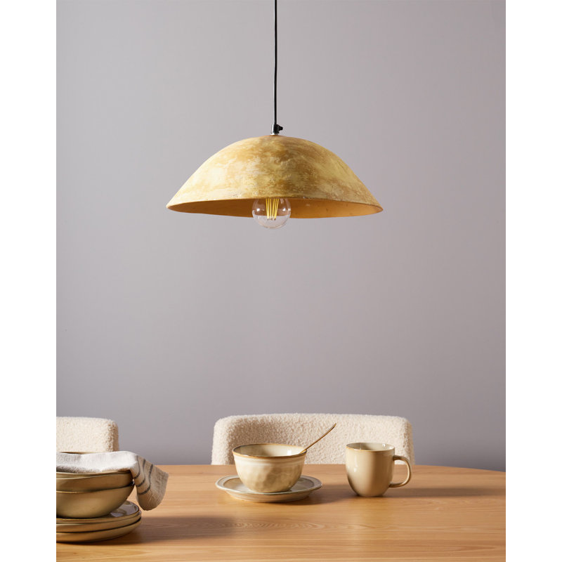 WAYAMBO 1 - Light Natural Bowl Pendant