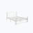 38.64'' Steel Bed Frame with Open Headboard-89150986