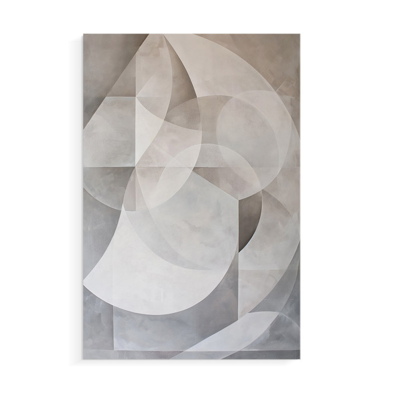 Série ABSTRACT XXXIX - Impression sur toile seulement - NON-CADRE, H 18 po x l 12 po