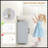 Dark Gray Pedestal Sink Storage Cabinet With 2 Barn Doors And Adjustable Shelf,  For Small Bathrooms-888003534