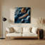 Art mural gris sur métal Space Jupiters-1316646717