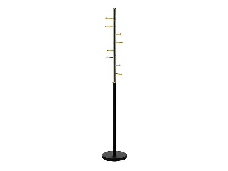 Dasen Metal Freestanding 8 - Hook Coat Rack, Chrome