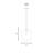 Jeanna 1-Light Pendant in Nickel-1583914051