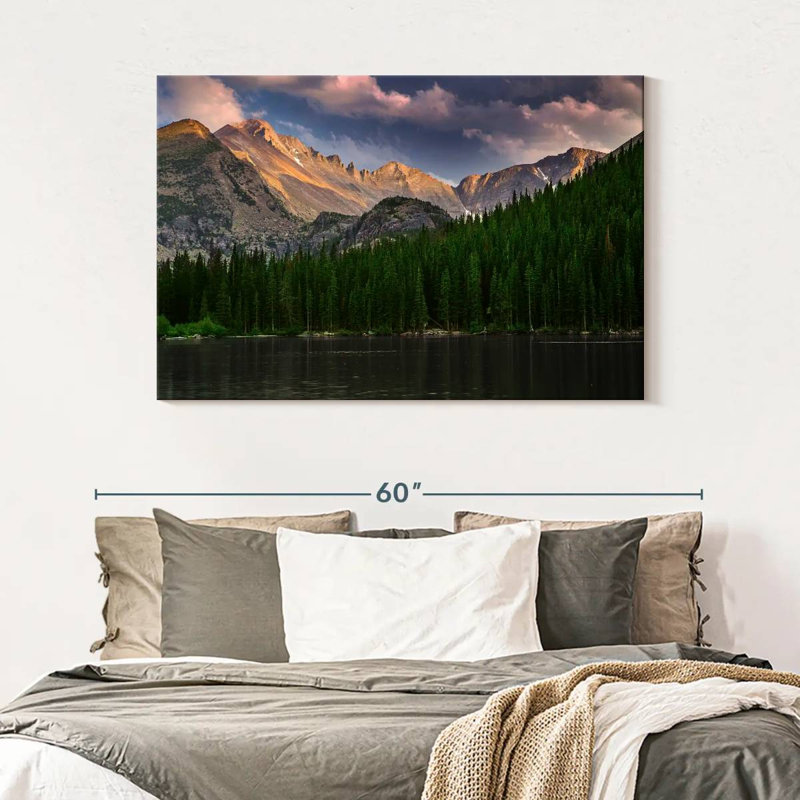 Alvord Bear Lake Rocky Mountain, 32" H x 48" W