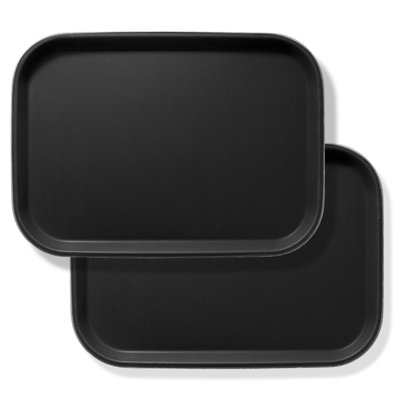 10" x 14" Rectangular Non-Skid Serving Trays, NSF Certified