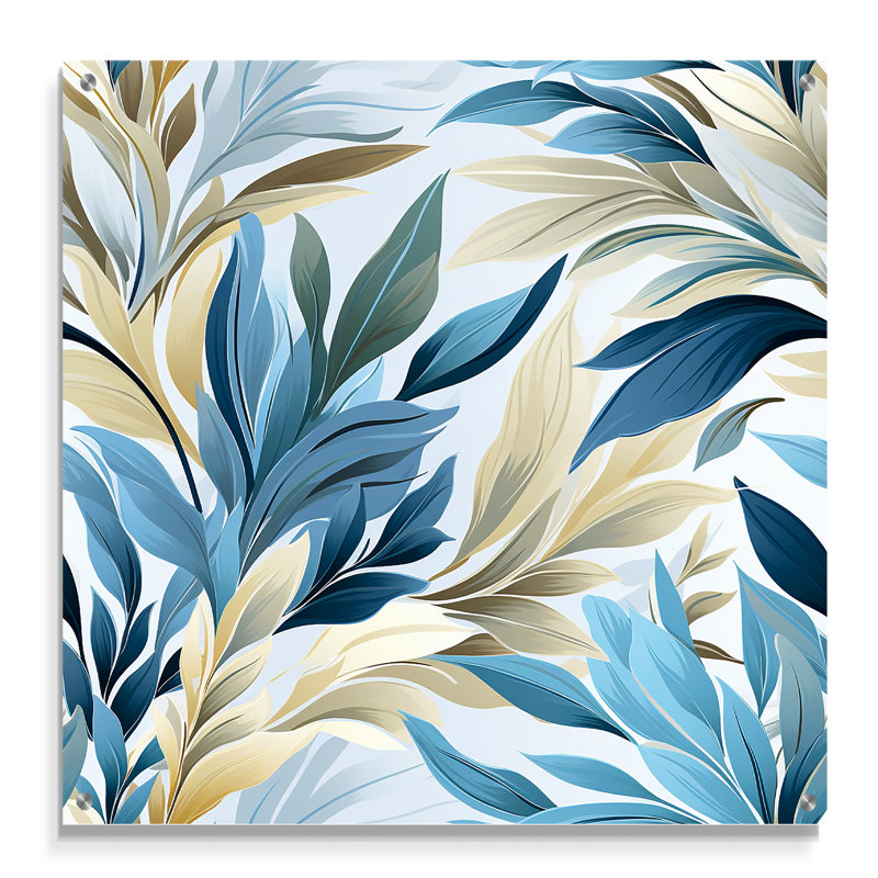 Copen - Abstract Acrylic Wall Art, 16" H x 16" W