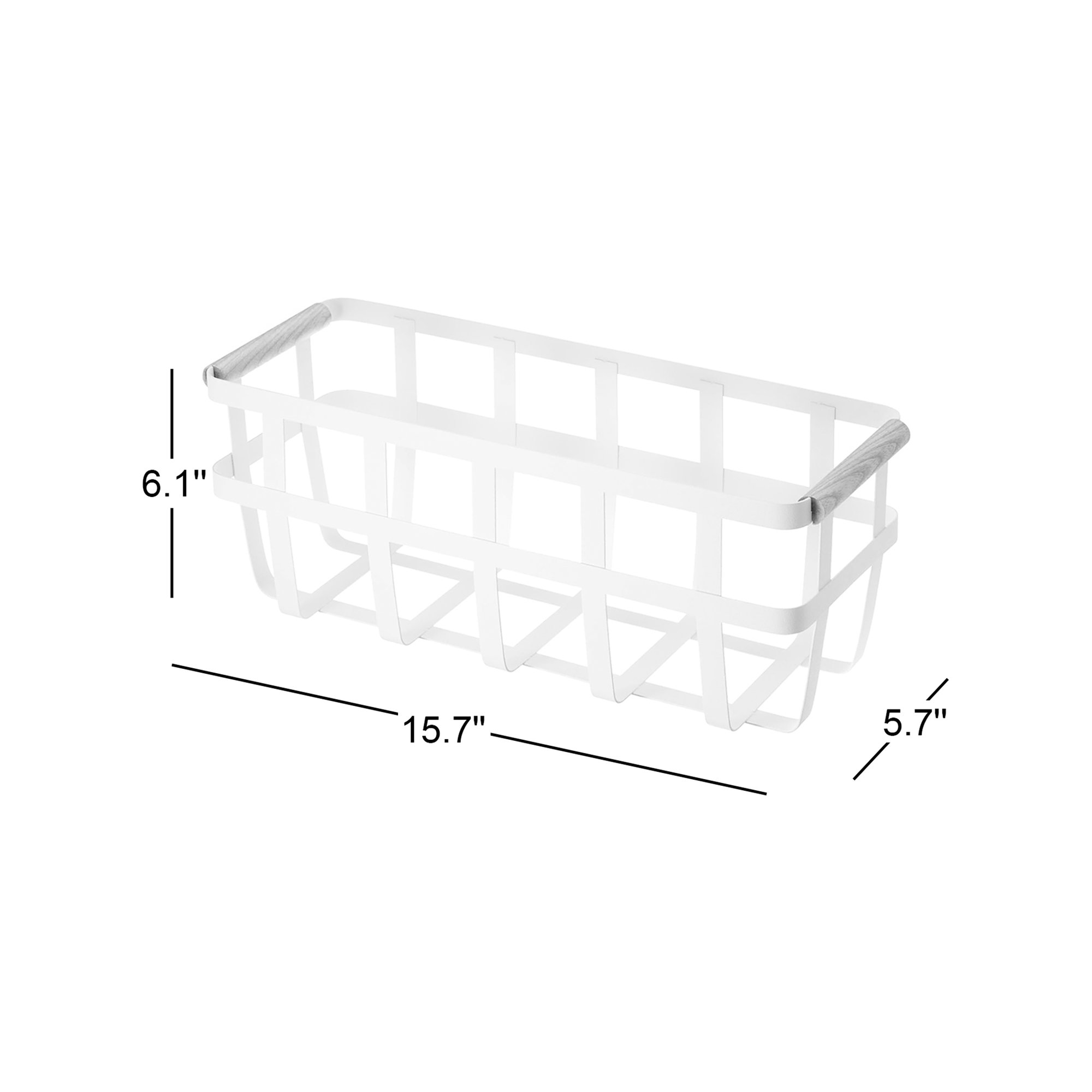 Tosca Slim Metal/Wire Basket