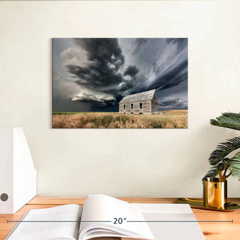 Alvord Supercell Over Schoolhouse