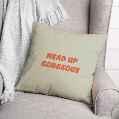 Reversible Throw Pillow