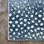 Tapis bleu / crème Lindhaus-308640811