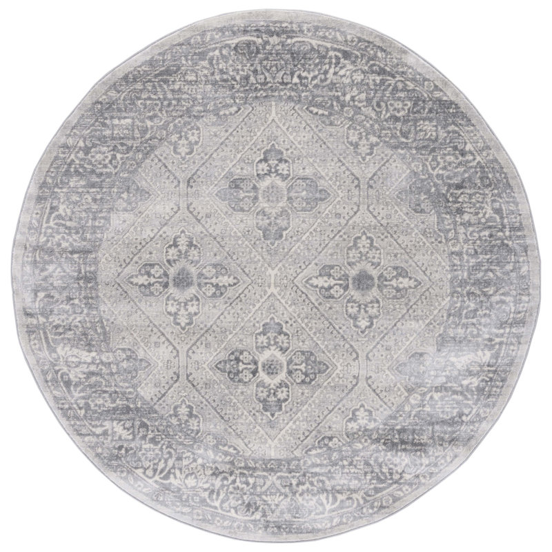 Brentwood Performance Oriental Rug, Round 6'7"