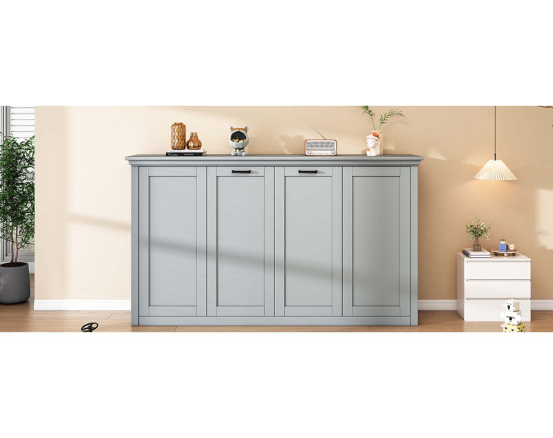 Twin Size Murphy Bed,can be Folded into a Cabinet