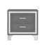 Table de chevet vintage Mid Century-368370197