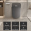 Toilette intelligente une pièce avec bidet, siège à fermeture automatique, sécheuse et eau chaude