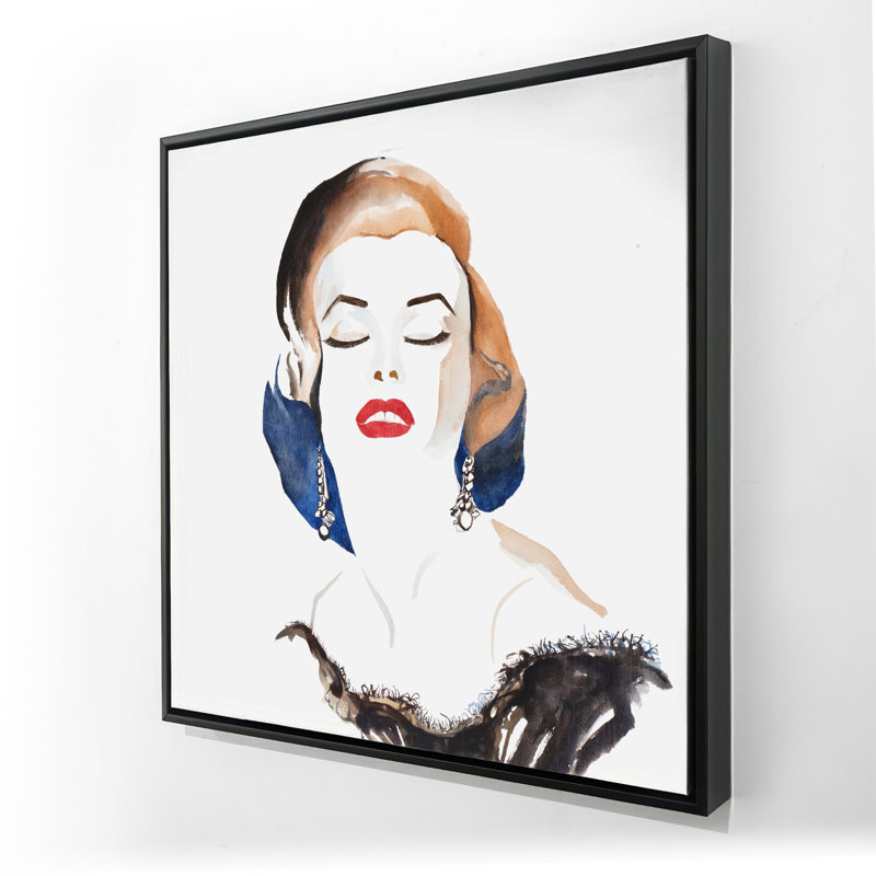 Vintage Chic Marilyne Monroe Canvas | Women's Home Decor