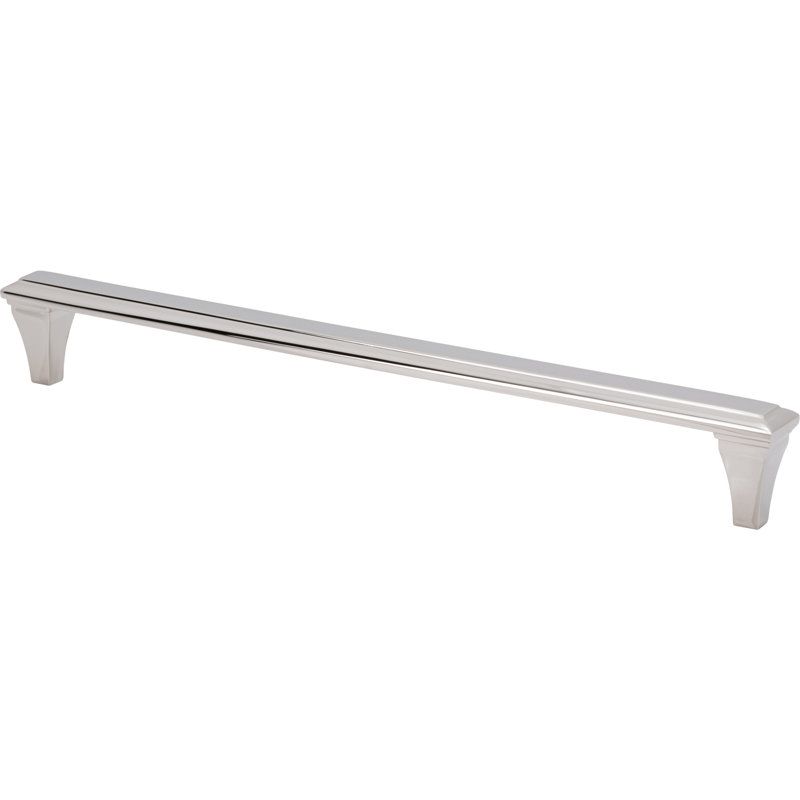 Alston 12" Center to Center Appliance Pull, Polished Nickel