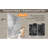 Smooth Sliding Function Tempered Glass Modern Design Bathroom Shower Use