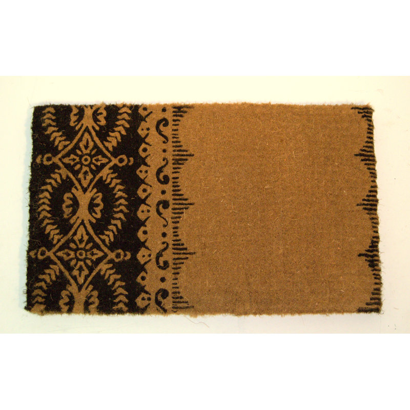 Tapis de porte d'intérieur Ceniceros, Rectangle 1 pi 6 po x 2 pi 6 po