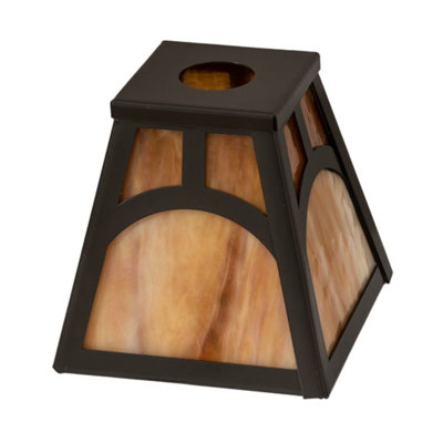 Gunkil 6'' H Glass Empire Lighting Shade
