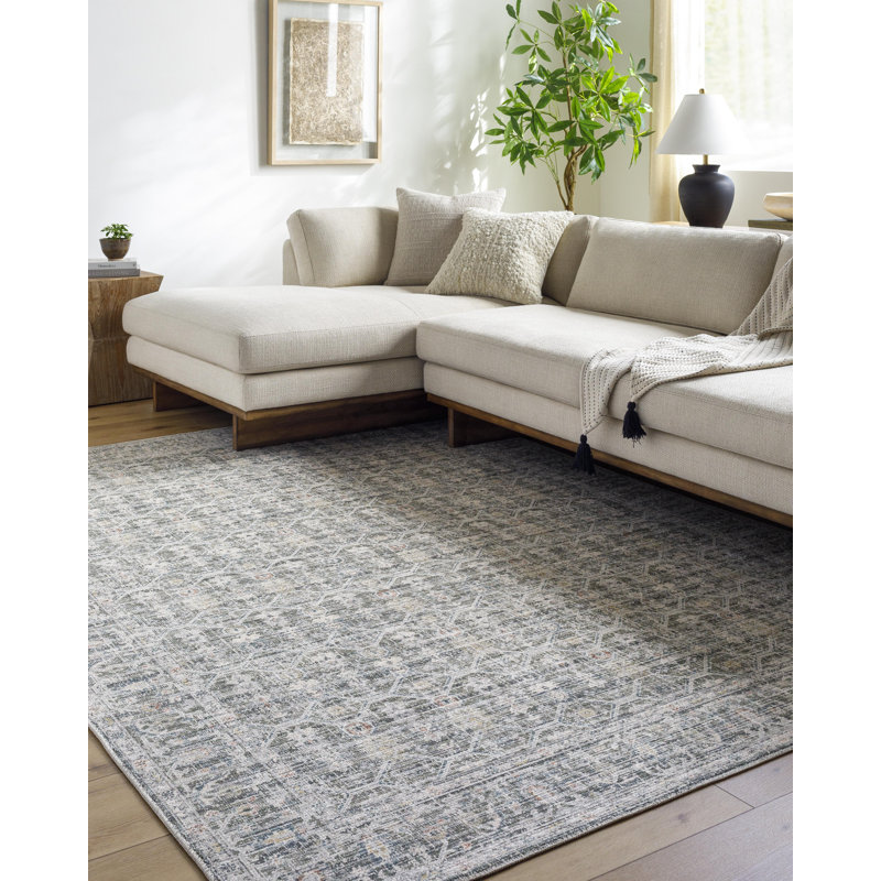 Ikat Indoor Rug, Rectangle 9'11" x 14'