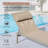 Aluminum Patio Chaise Lounge Set of 3 with Side Table-317897510