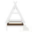 Lit plateforme simple avec escalier