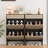 Rattan Shoe Cabinet With 2 Flip Drawers And 1 Pull-Out Drawer, Free Stand Shoe Storage Cabinet, 3-Position Adjustable Shelf, Narrow Shoe Cabinet For Entryway/Porch-1961791458
