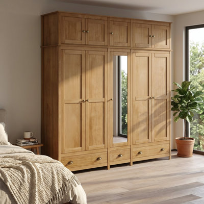 Armoire 86,7 po avec tablettes réglables Topazio