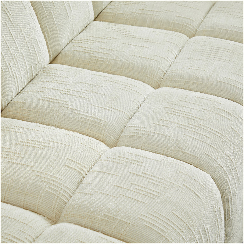 Canapé chenille en mousse pure, canapé nuage matelassé moderne, canapé chenille en mousse pure à assise profonde, canapé moderne confortable, convient aux salons, aux chambres et aux appartements