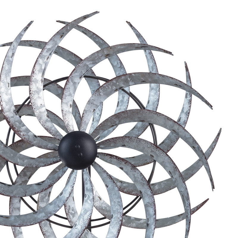 Burdick Weather Resistant Metal Abstract Garden Stake