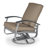 Askar Swivel Powder Coated Aluminum Outdoor Lounge Chair-19643689-19643661-19643682