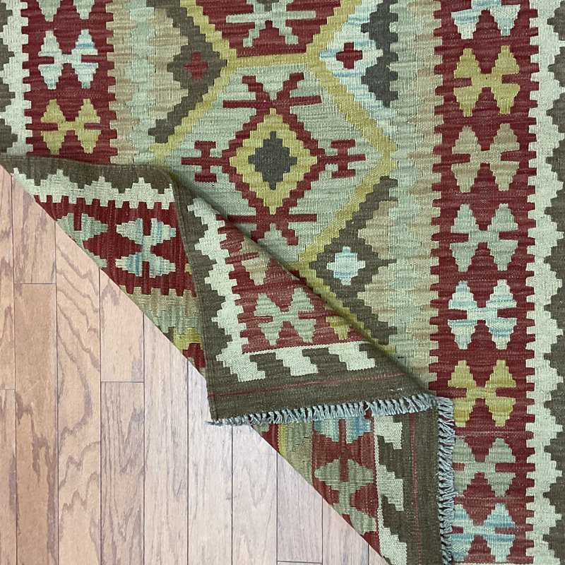  Tapis en laine fabriqué à la main Kilim