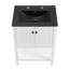 Meuble-lavabo à vapeur 24 po Modway-61257100