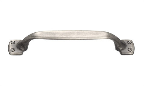 Poignée barre 3 7/8" au centre, Nickel brossé