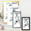 Oiseaux australiens rétro sur une branche - peinture sur toile-59916151-59916156