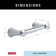 Lahara Wall Mount Spring-Loaded Toilet Paper Holder Bath Hardware Accessory