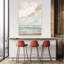 «Ocean Calling 1 Contemporary Bird Beach», art mural-129001849