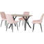 Mizel 4 - Person Dining Set-641590972-665946935