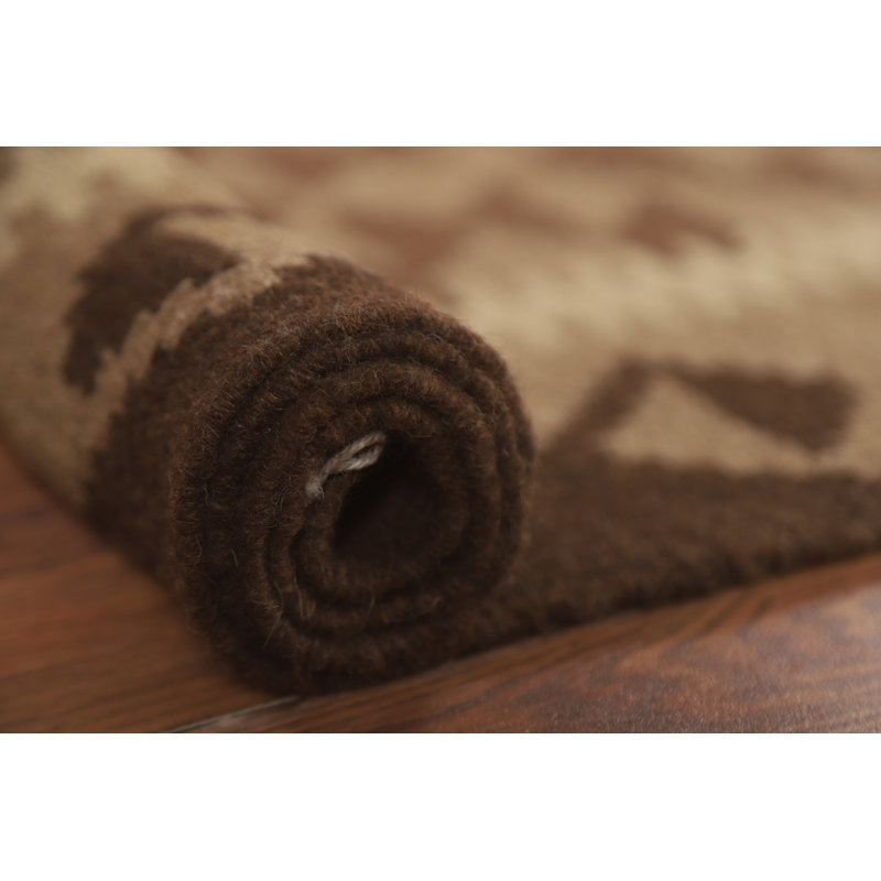 Reversible Wool Kilim Oriental Area Rug 3x4