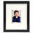 Lucienne Modern Chic 2pc Set 11x14 Frame Set: Swap Mats for 8x10" or 5x7" Pics
