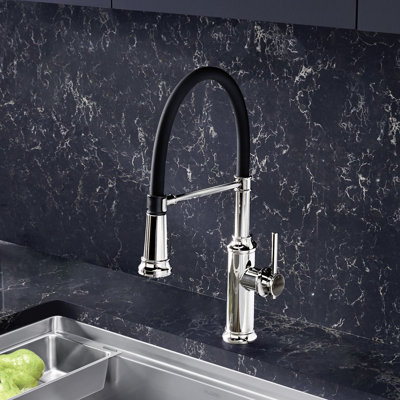 Empressa Semi-Pro Pull-Down Dual-Spray Kitchen Faucet