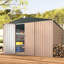10 ft  x 10 ft. Metal Storage Shed-96123018-102343782