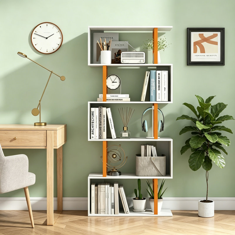 157cm H x 70cm W Metal Bookcase